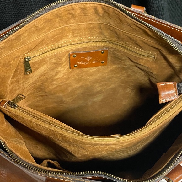 Patricia Nash Brown Leather Bag - Picture 6 of 9